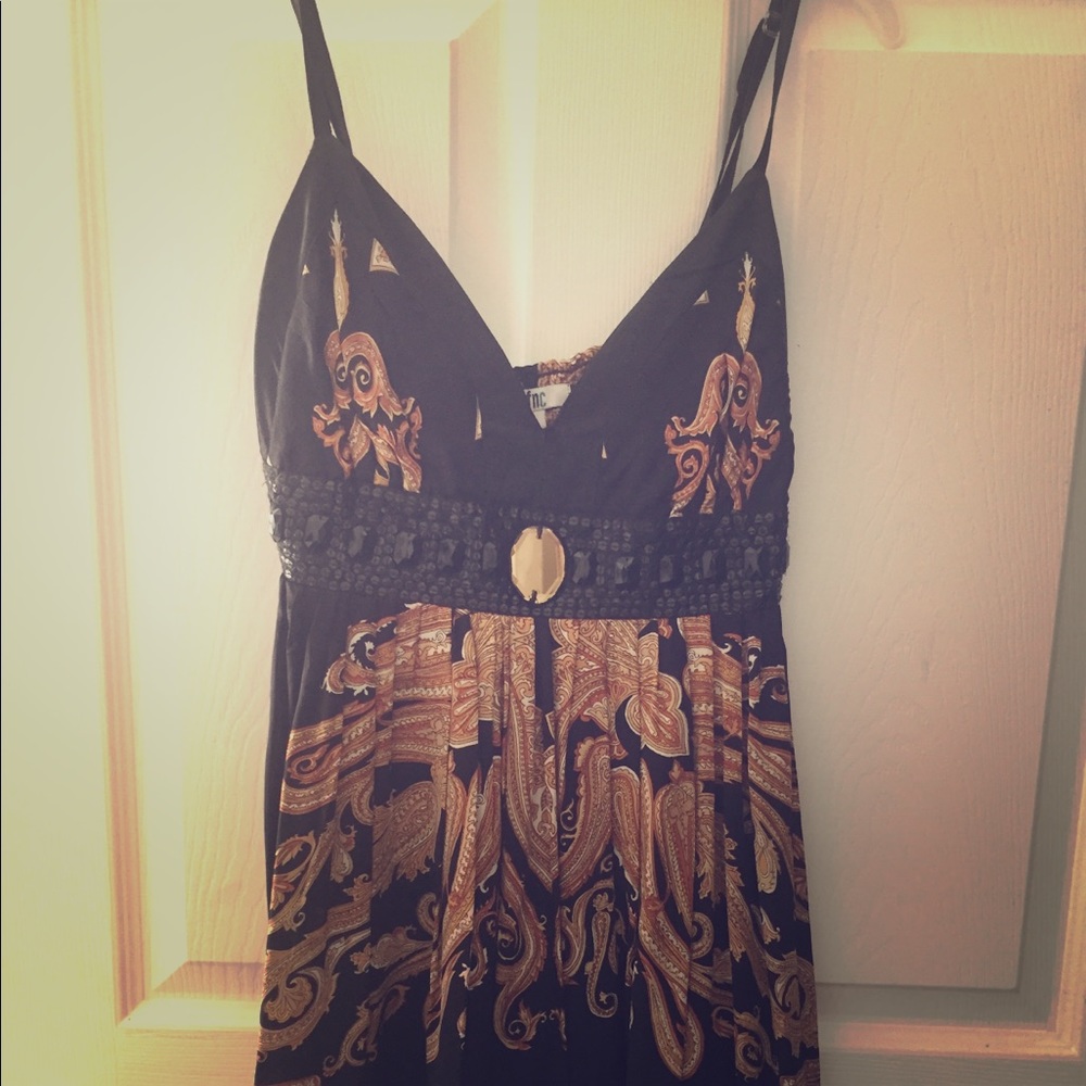 TFNC paisley print dress